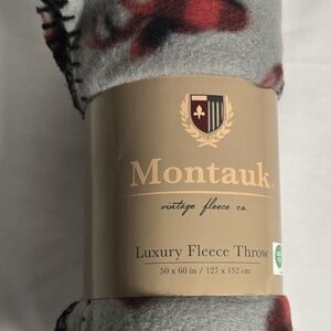 Montauk Luxury Fleece Throw 50x60 Christmas